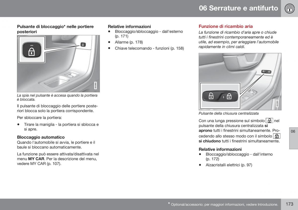 Volvo S60 II 2 manuale del proprietario / page 175