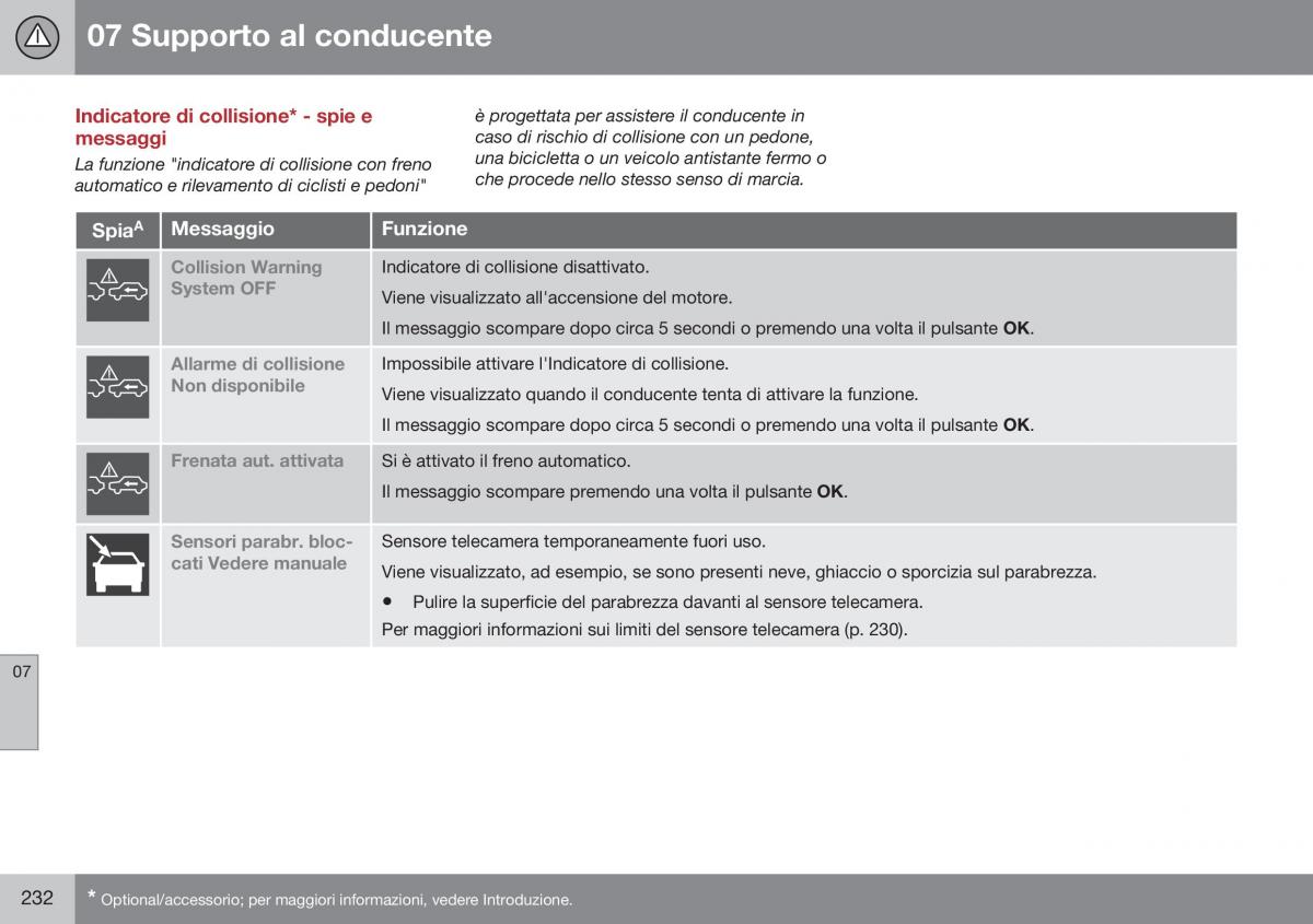 Volvo S60 II 2 manuale del proprietario / page 234