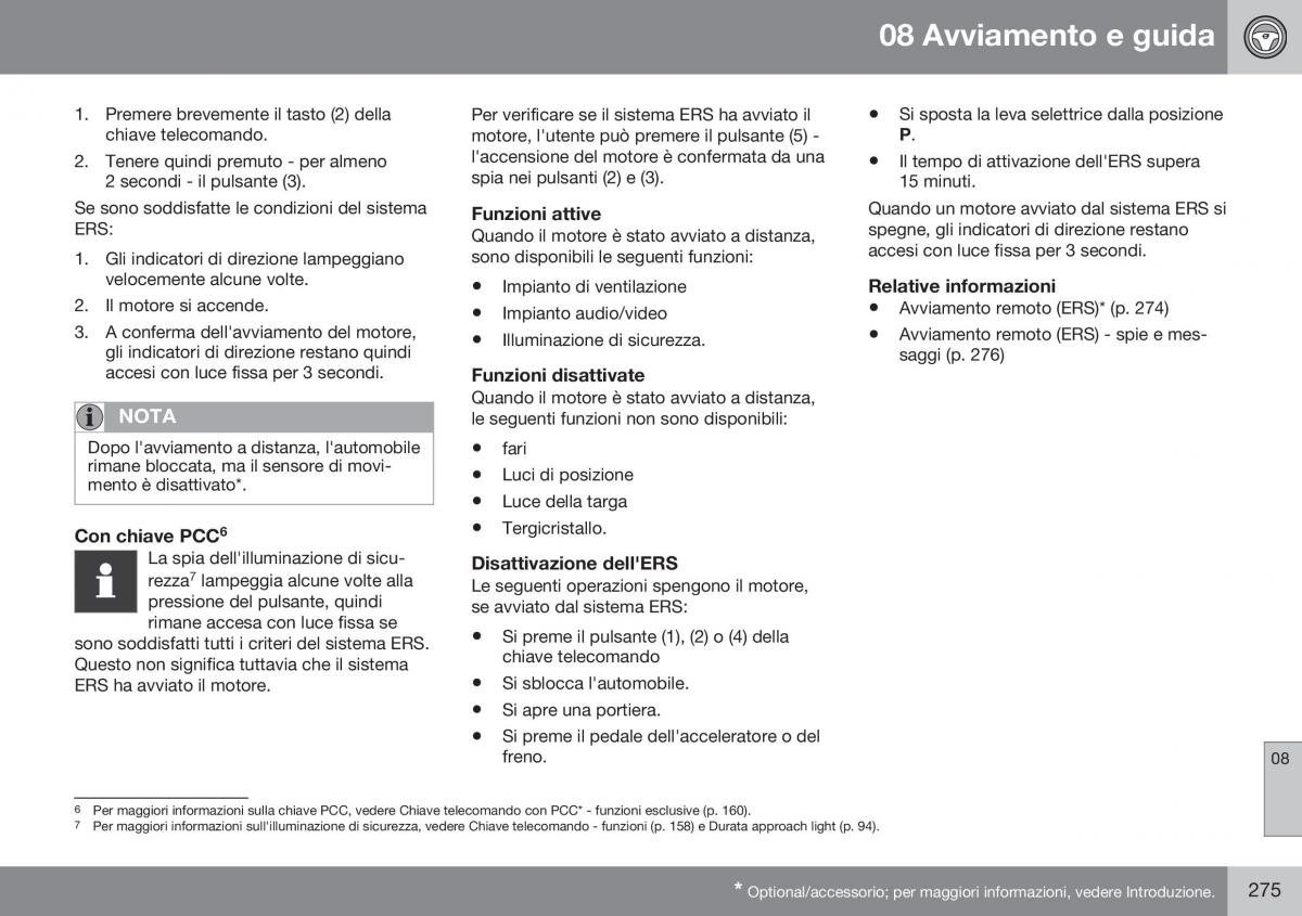 Volvo S60 II 2 manuale del proprietario / page 277