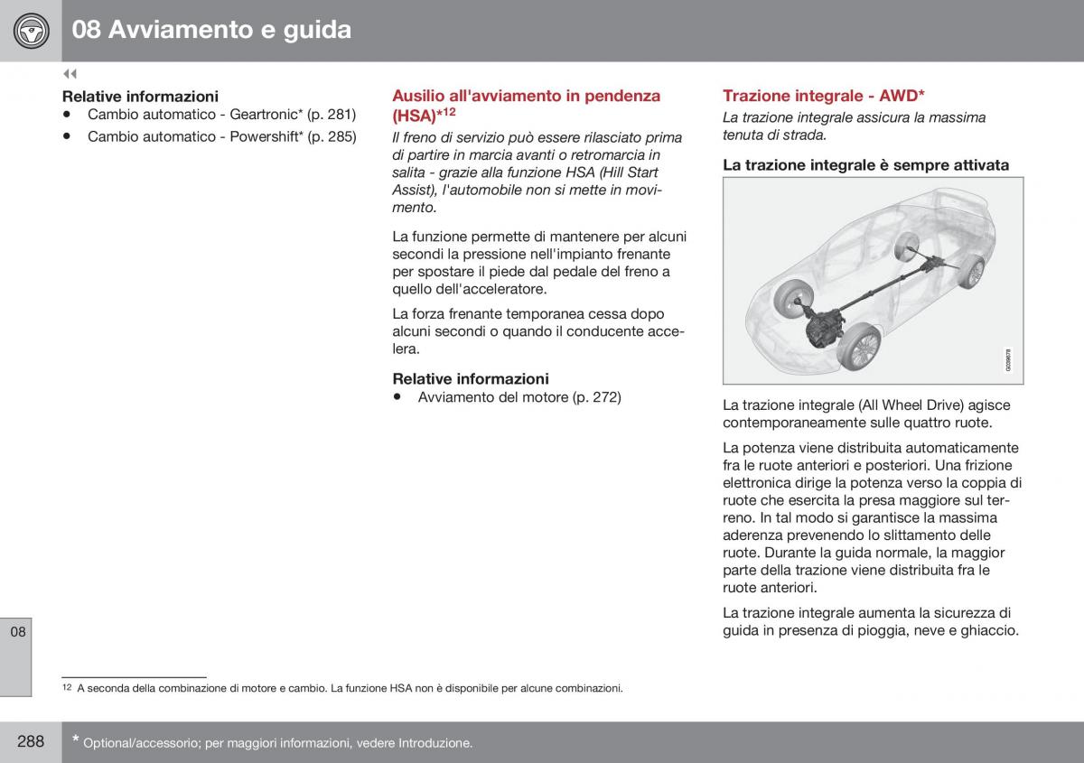 Volvo S60 II 2 manuale del proprietario / page 290