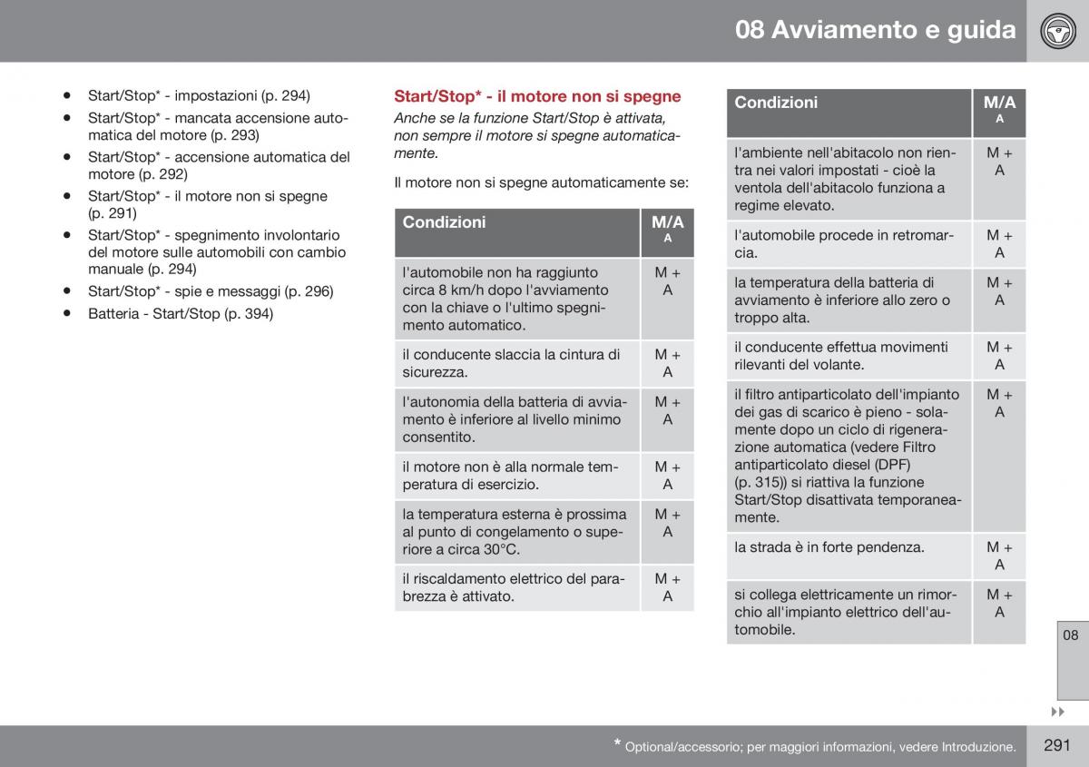 Volvo S60 II 2 manuale del proprietario / page 293