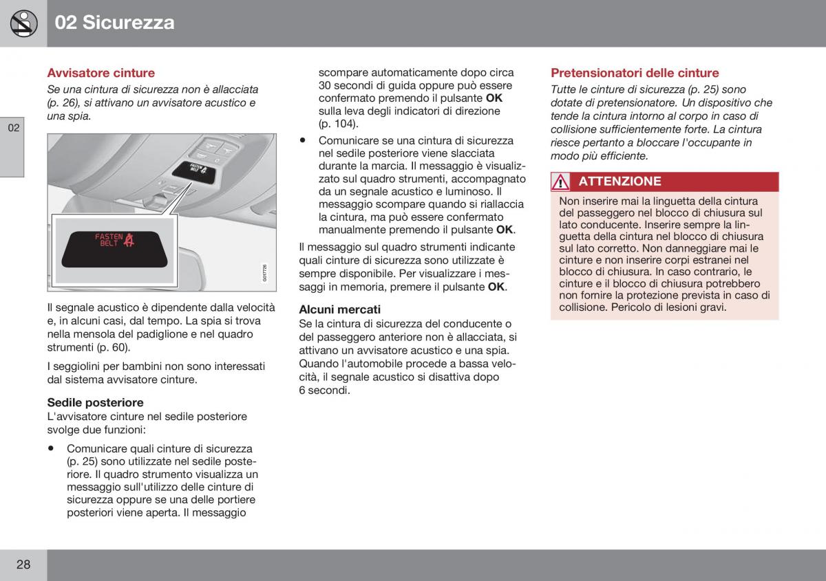 Volvo S60 II 2 manuale del proprietario / page 30