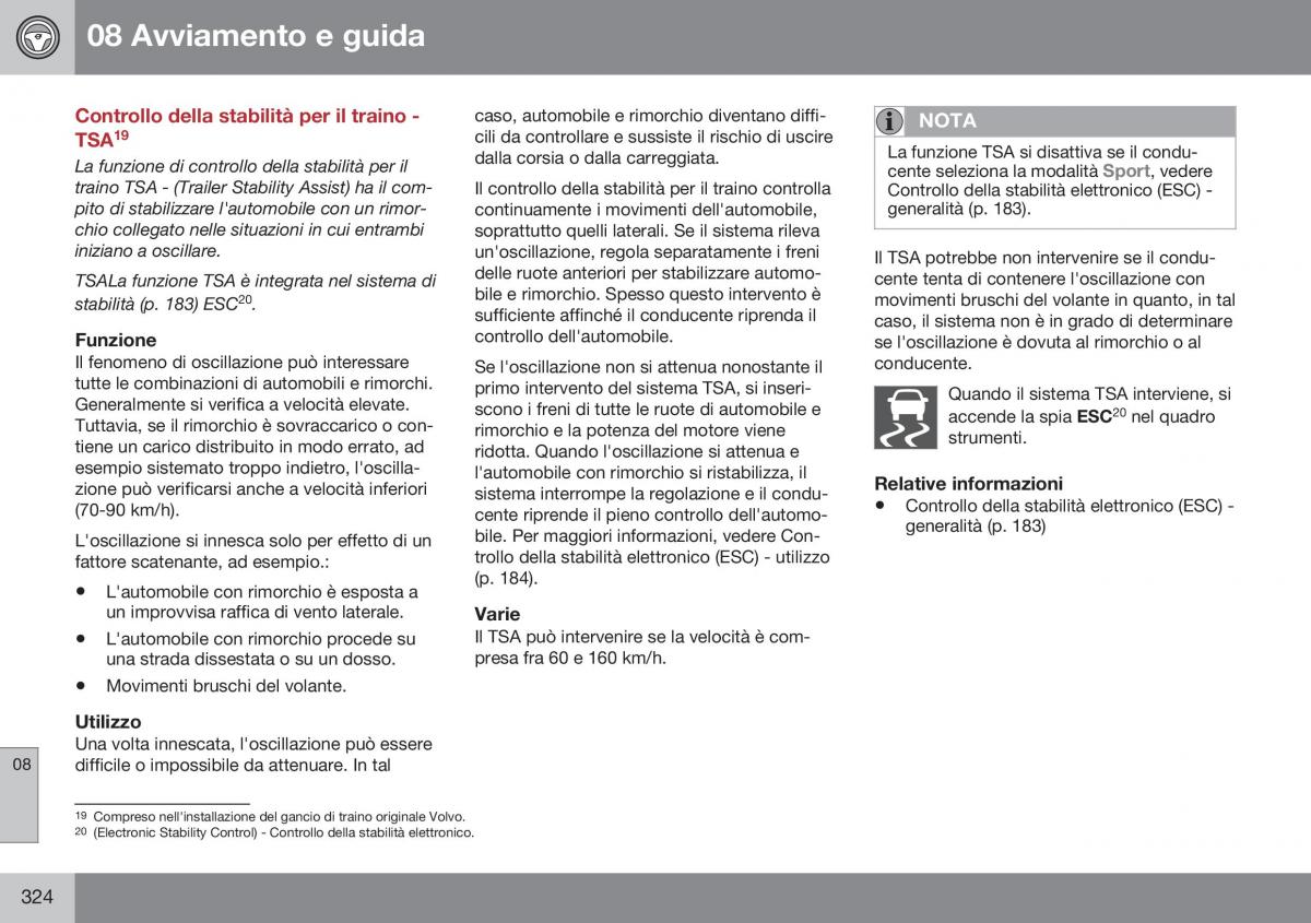 Volvo S60 II 2 manuale del proprietario / page 326