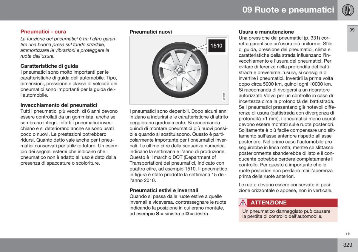 Volvo S60 II 2 manuale del proprietario / page 331