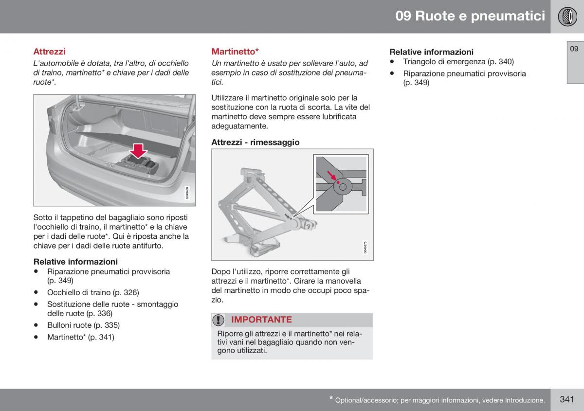 Volvo S60 II 2 manuale del proprietario / page 343