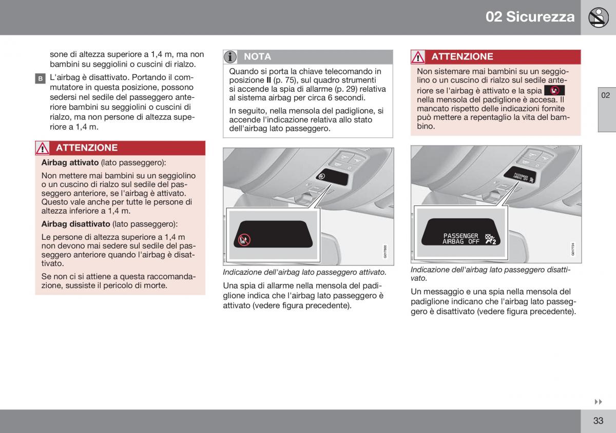 Volvo S60 II 2 manuale del proprietario / page 35