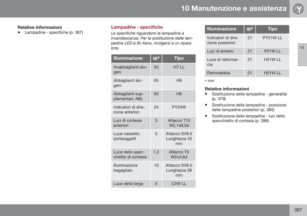 Volvo S60 II 2 manuale del proprietario / page 389