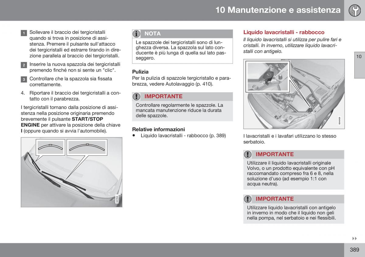 Volvo S60 II 2 manuale del proprietario / page 391