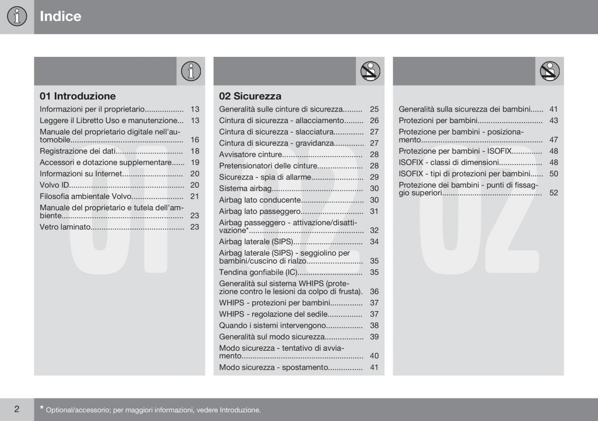 Volvo S60 II 2 manuale del proprietario / page 4