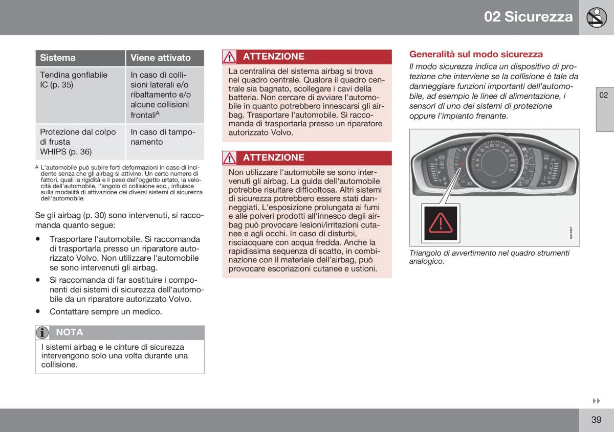 Volvo S60 II 2 manuale del proprietario / page 41