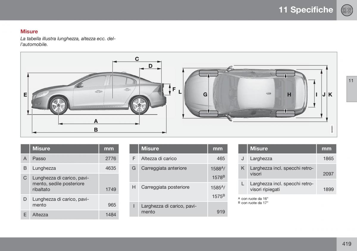 Volvo S60 II 2 manuale del proprietario / page 421