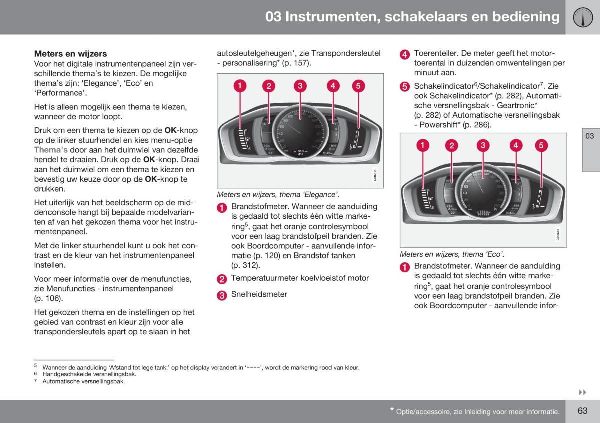 Volvo S60 II 2 handleiding / page 65