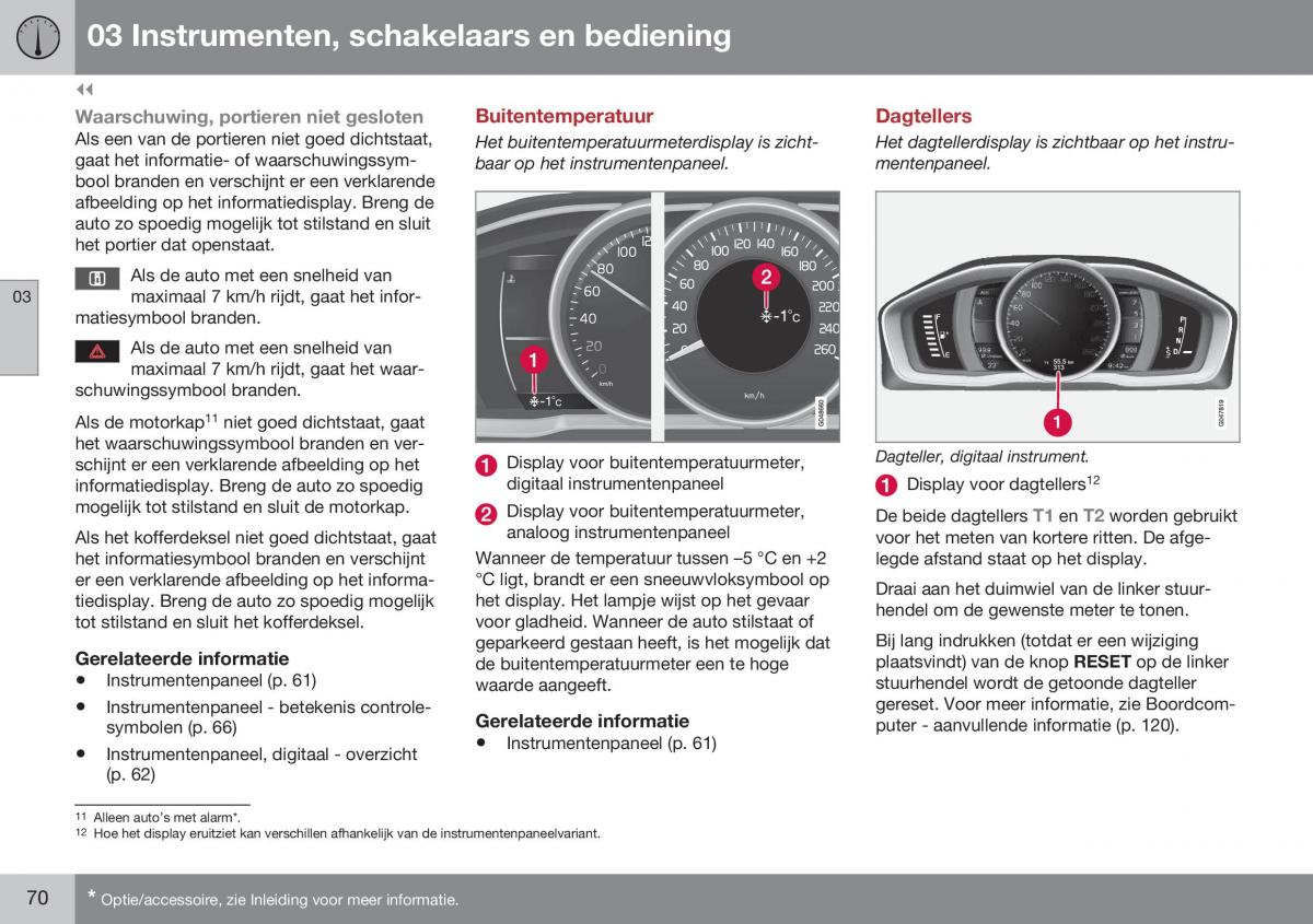 Volvo S60 II 2 handleiding / page 72