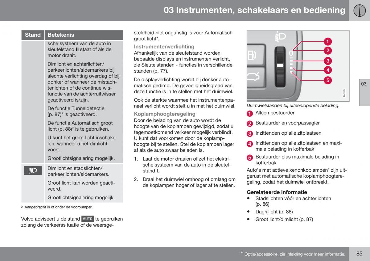 Volvo S60 II 2 handleiding / page 87