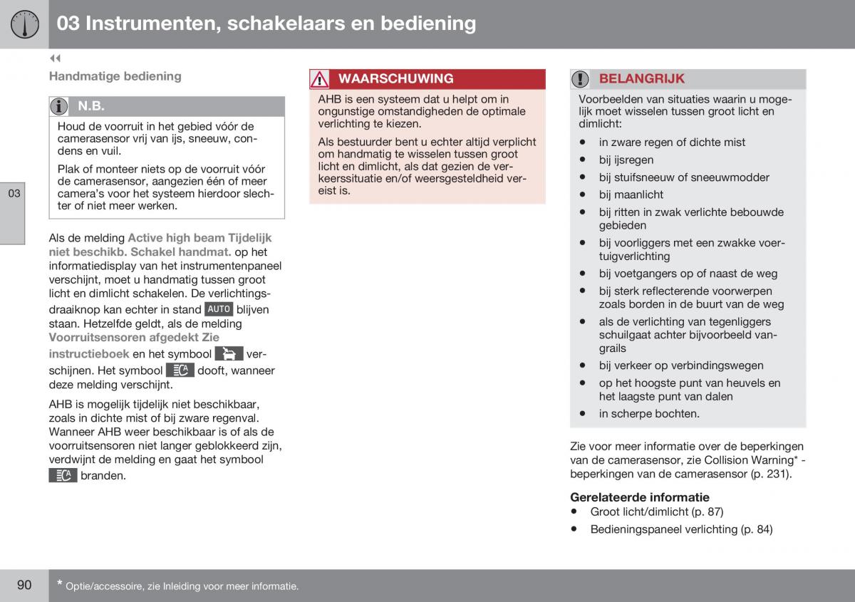 Volvo S60 II 2 handleiding / page 92