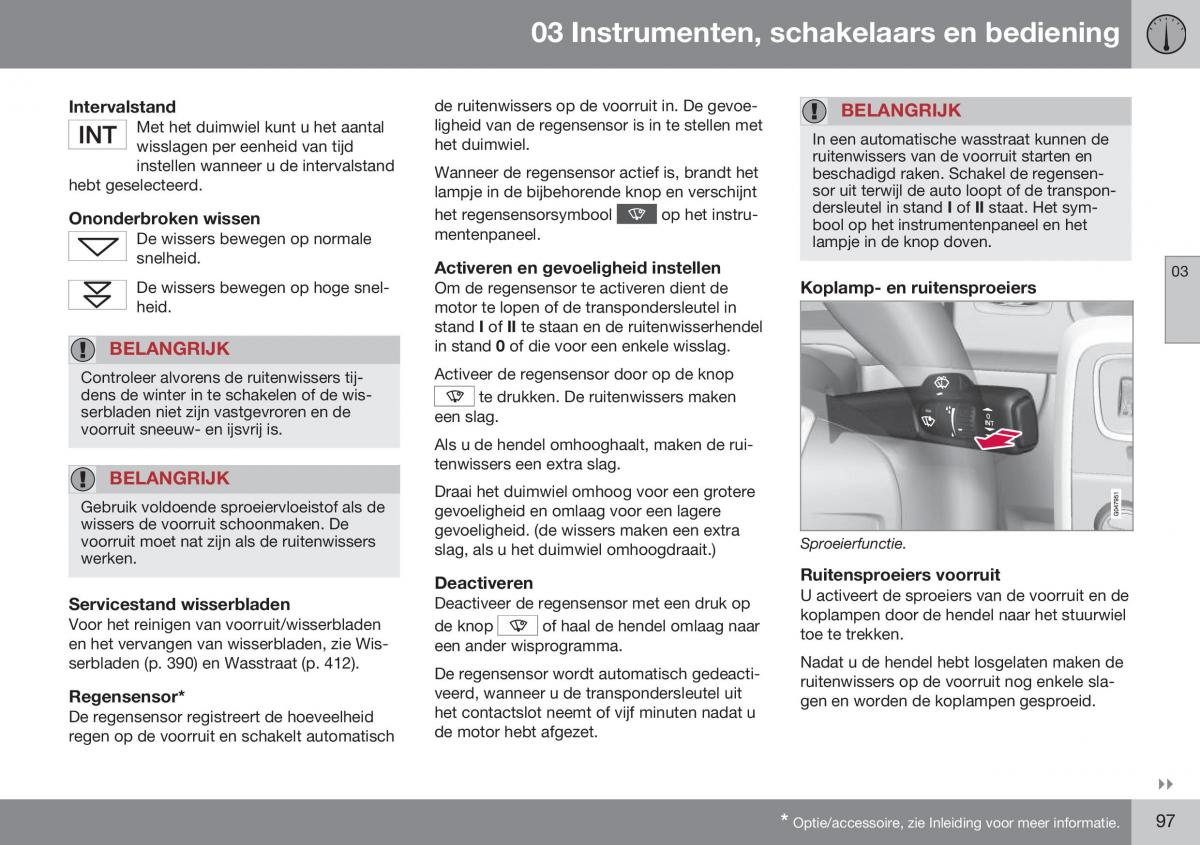 Volvo S60 II 2 handleiding / page 99