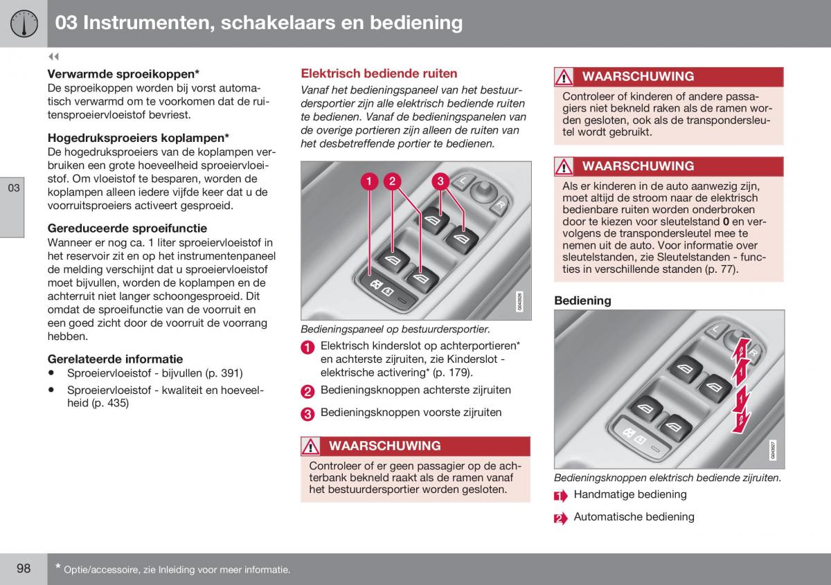 Volvo S60 II 2 handleiding / page 100