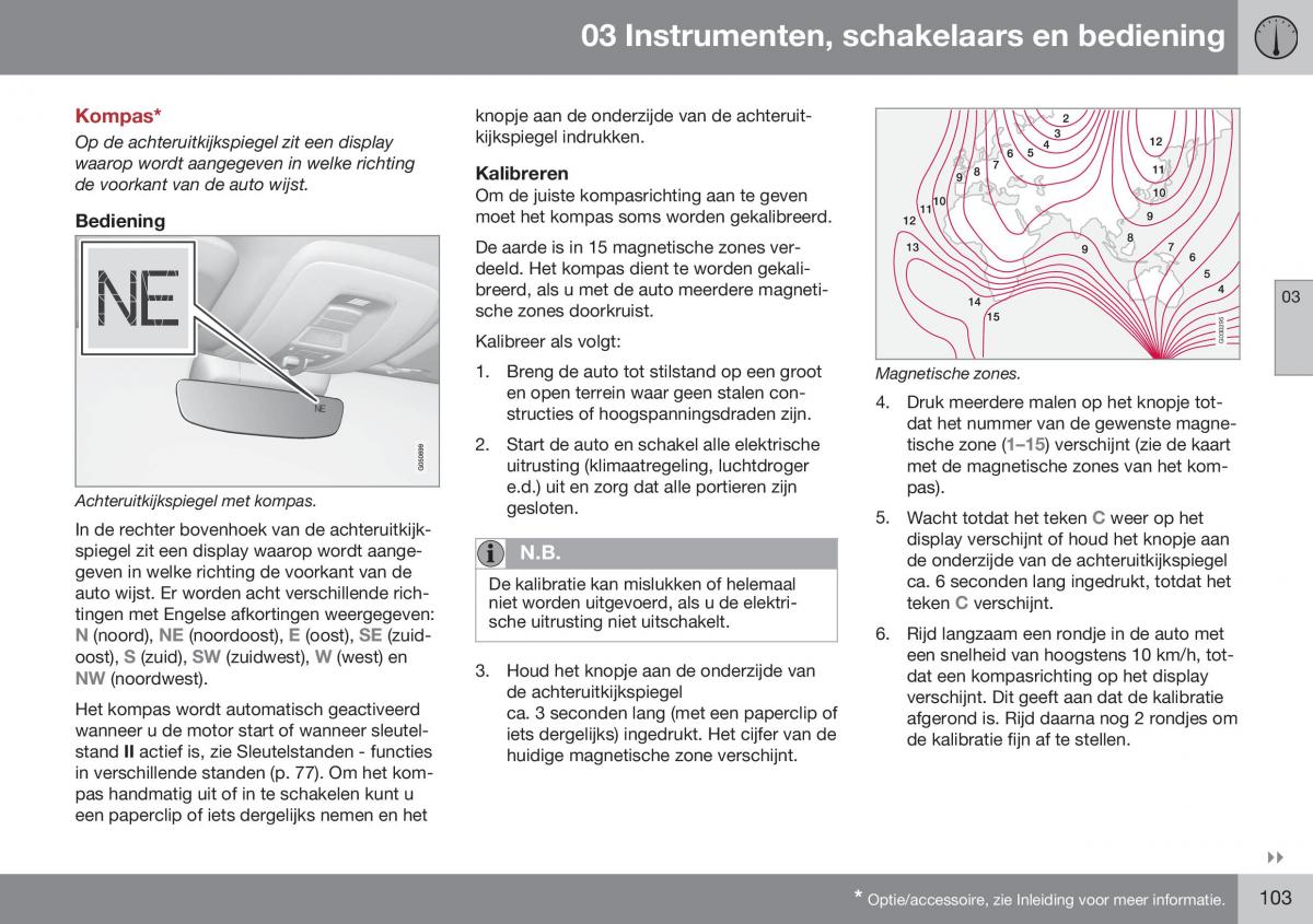 Volvo S60 II 2 handleiding / page 105