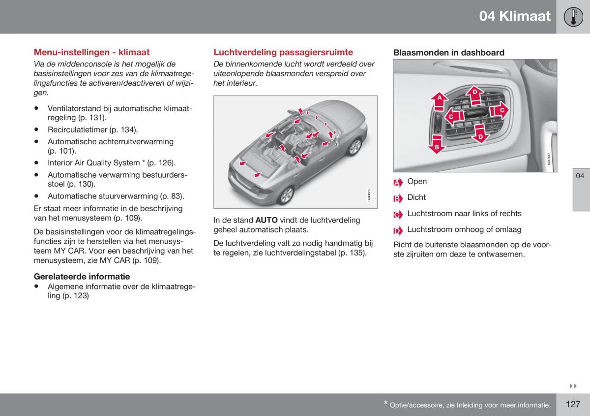 Volvo S60 II 2 handleiding / page 129