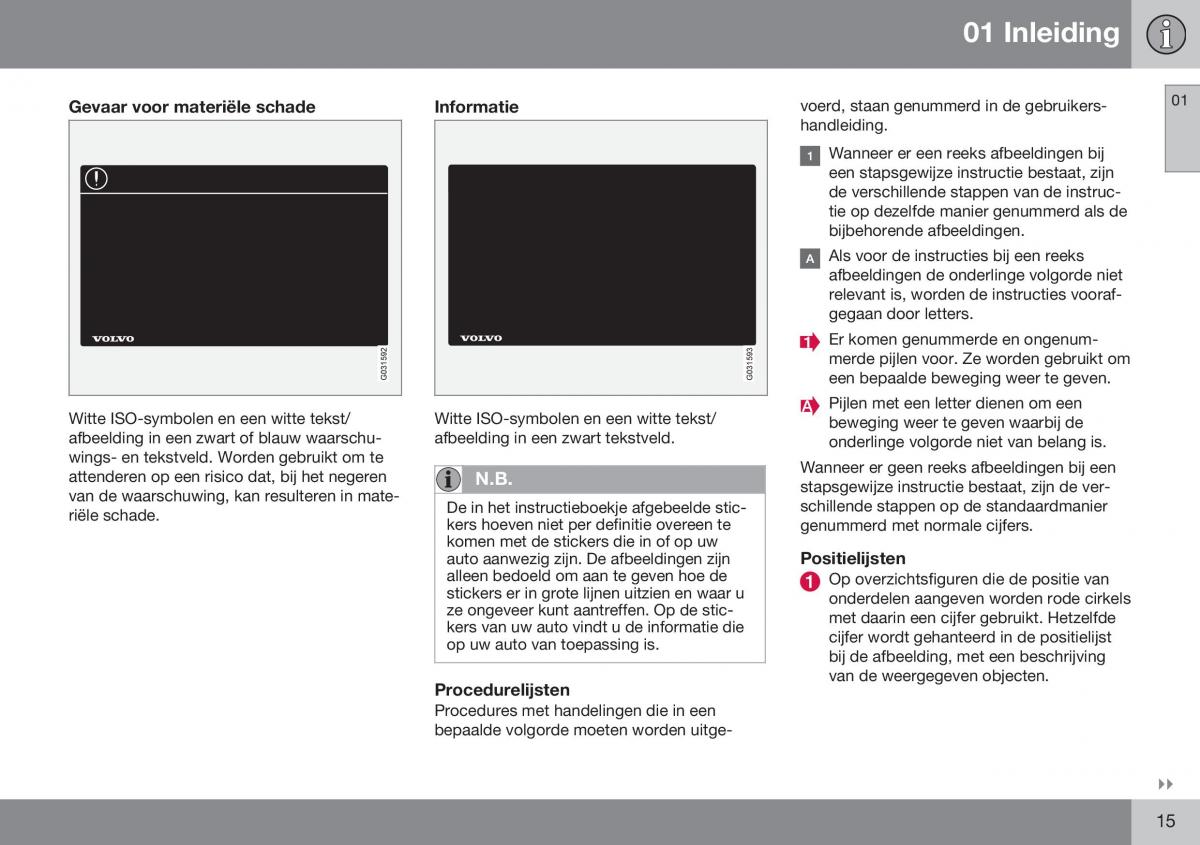 Volvo S60 II 2 handleiding / page 17