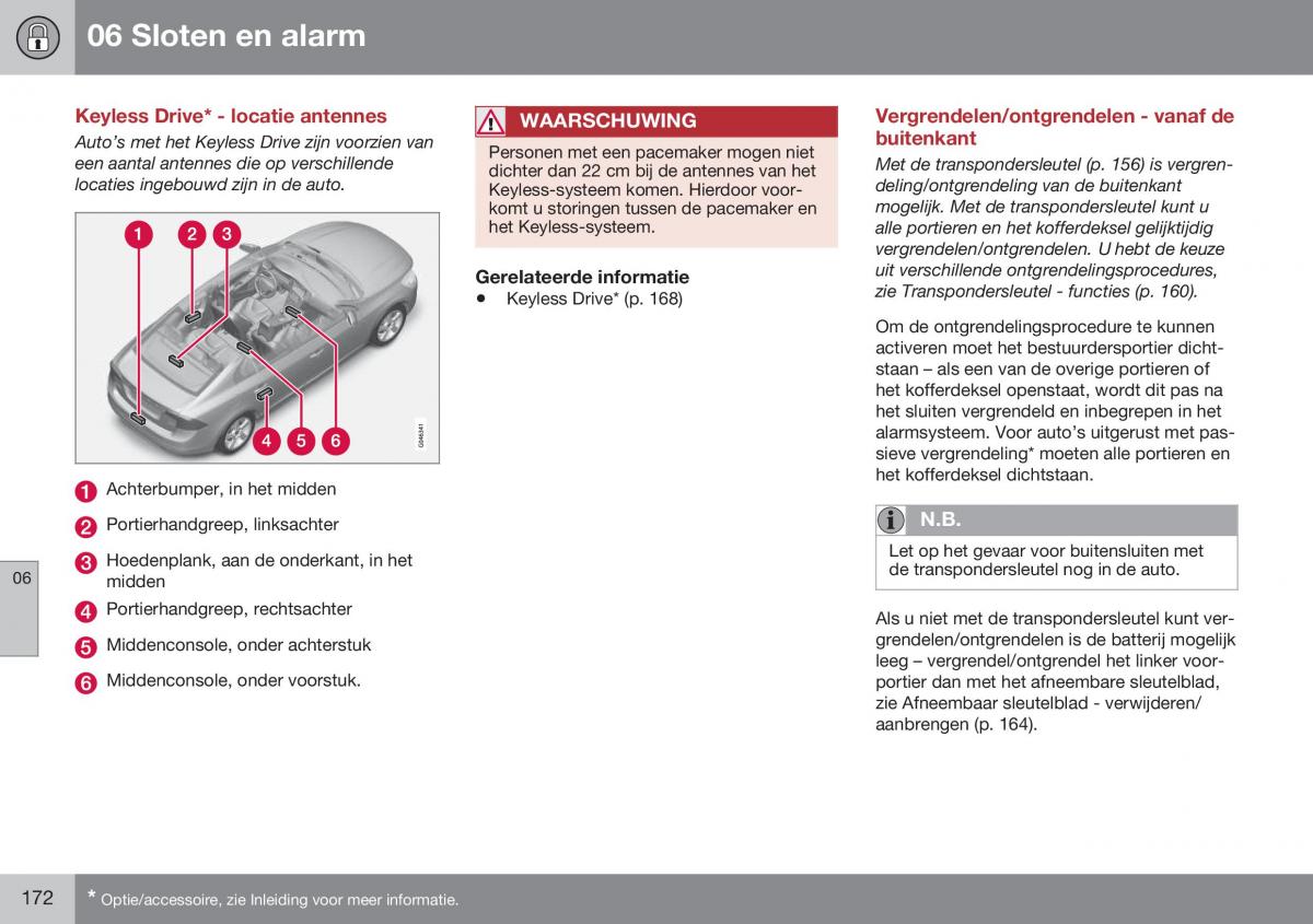 Volvo S60 II 2 handleiding / page 174