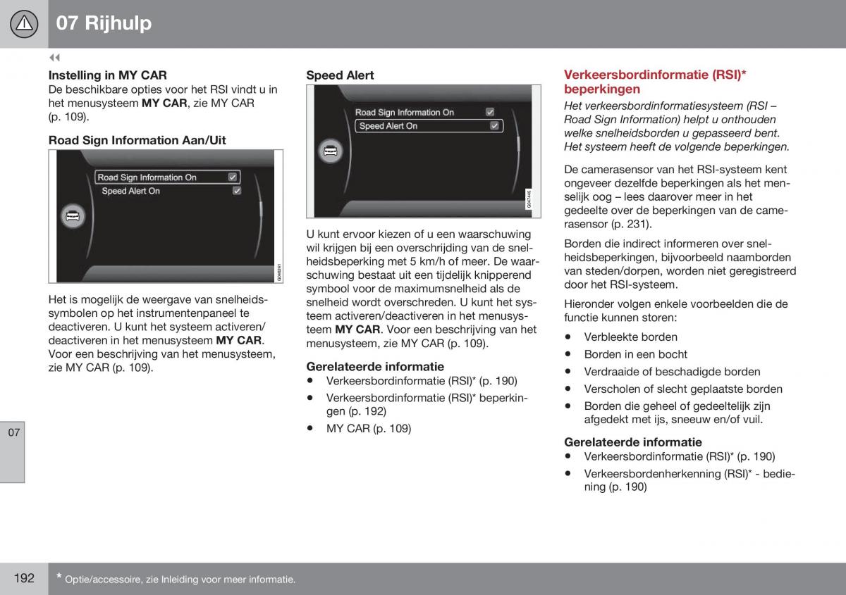 Volvo S60 II 2 handleiding / page 194