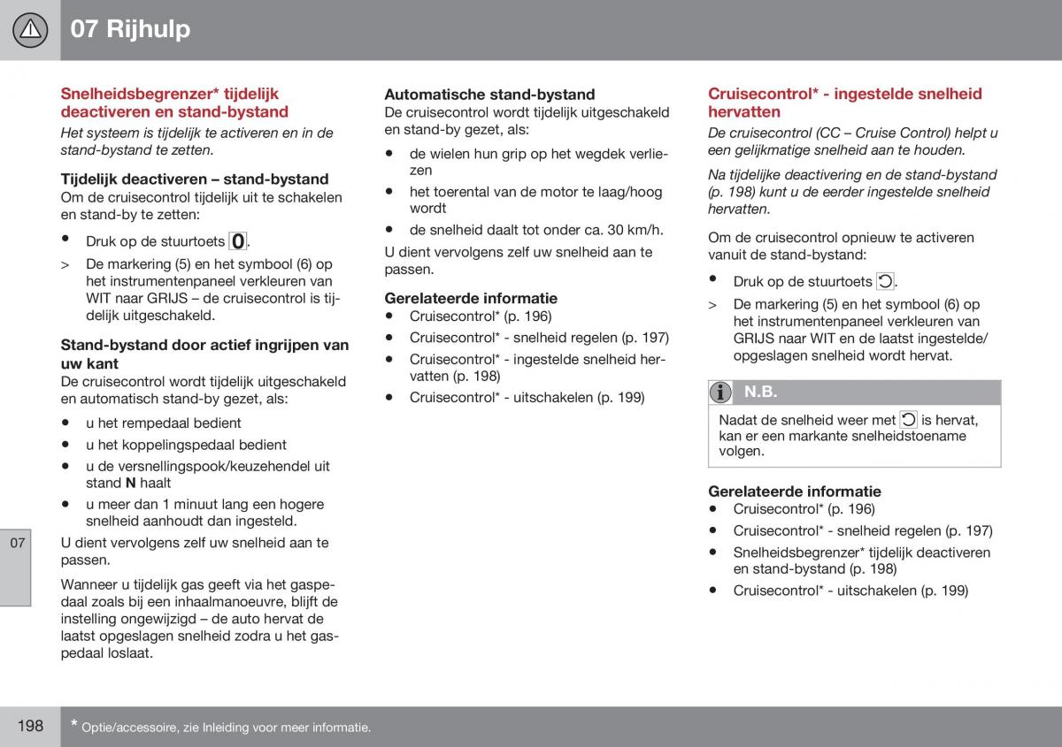 Volvo S60 II 2 handleiding / page 200