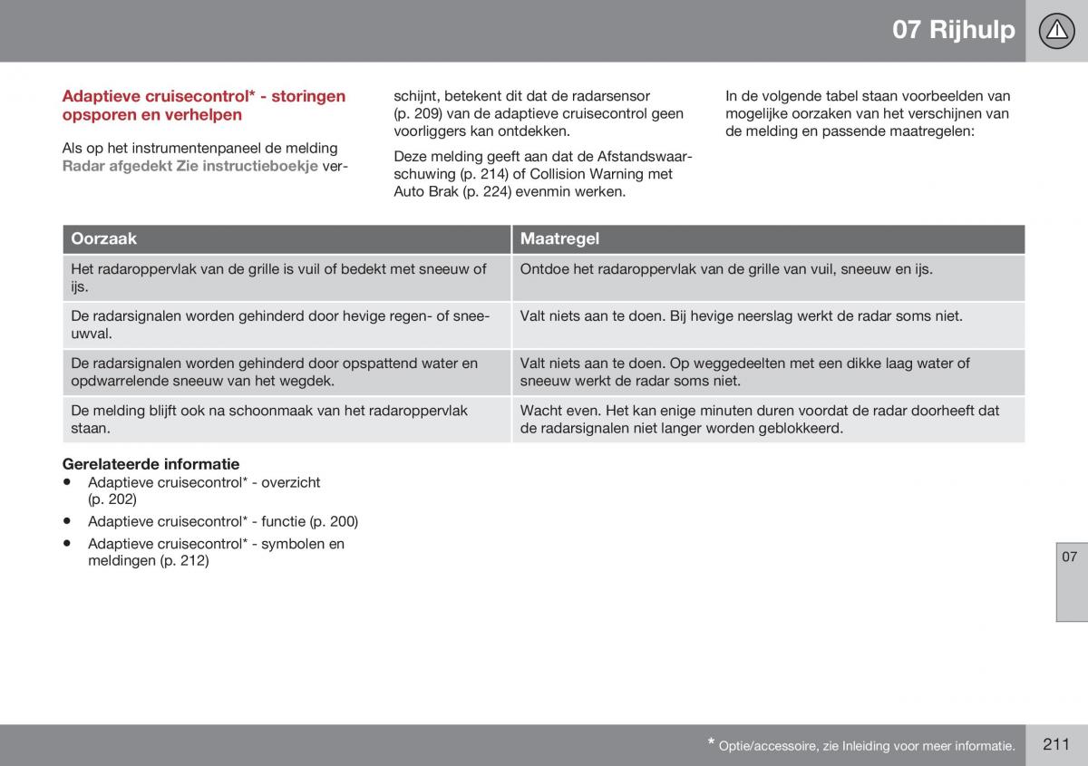 Volvo S60 II 2 handleiding / page 213