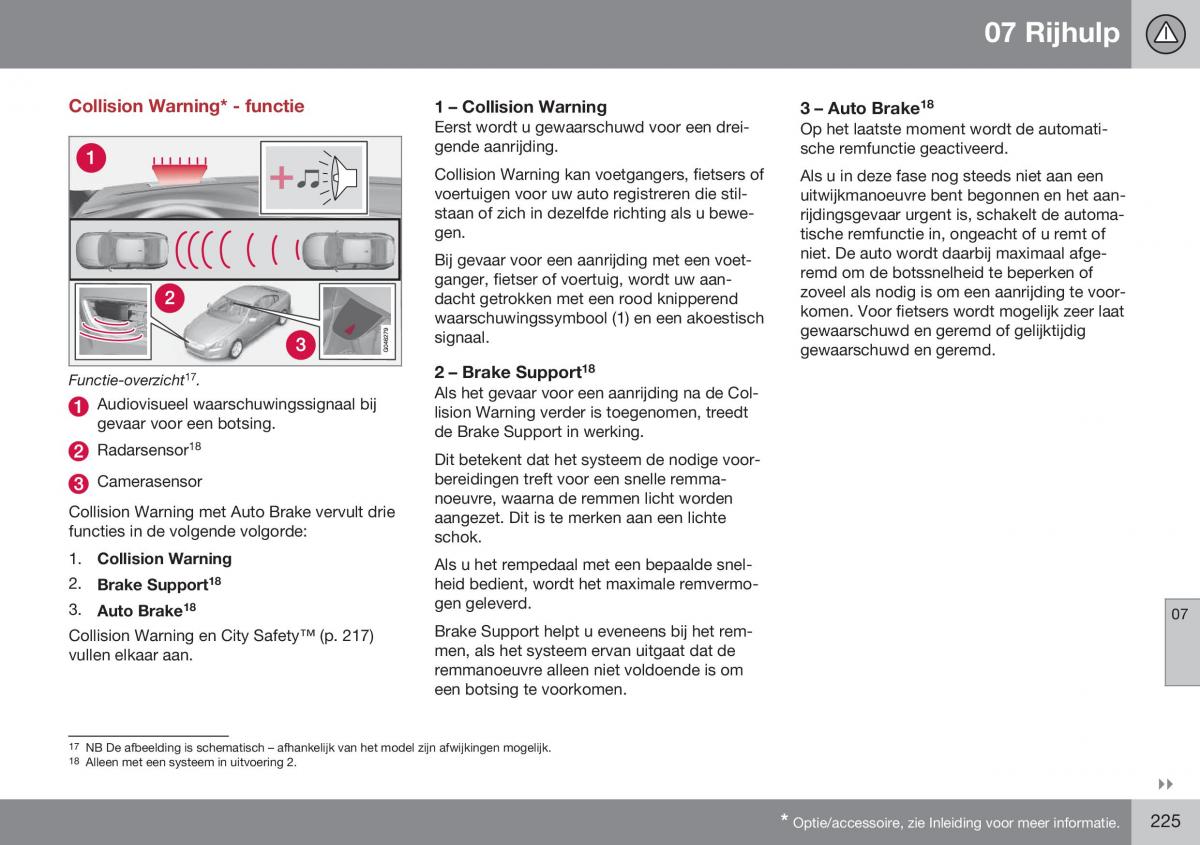 Volvo S60 II 2 handleiding / page 227