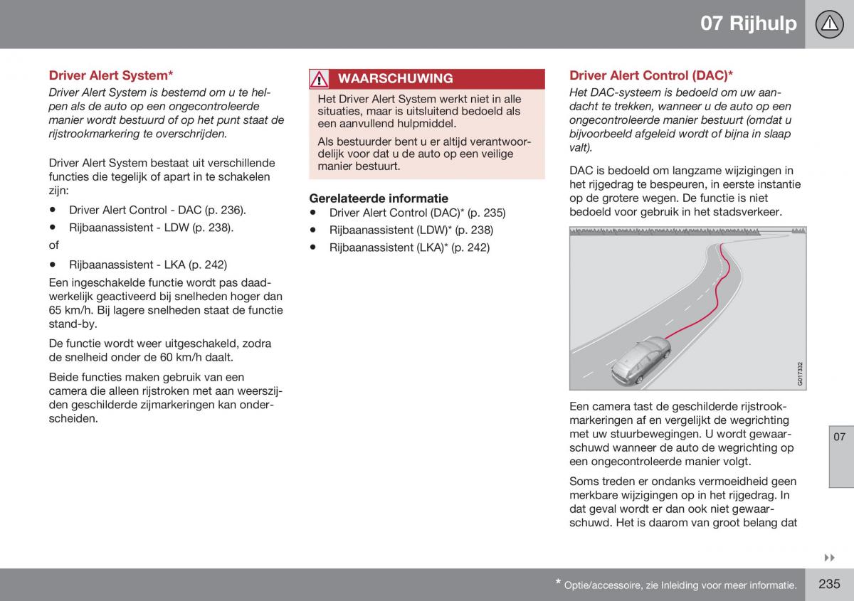 Volvo S60 II 2 handleiding / page 237