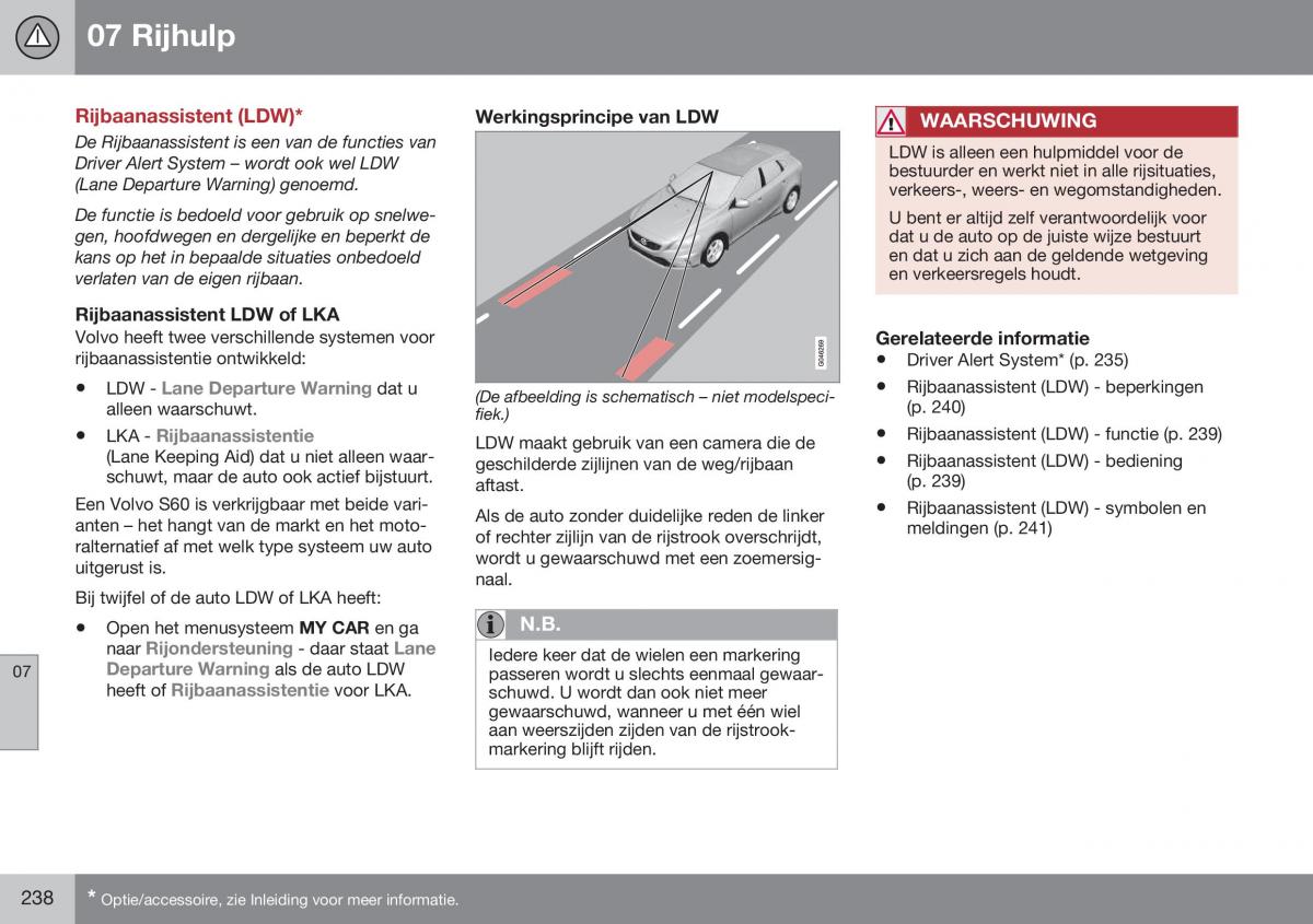 Volvo S60 II 2 handleiding / page 240