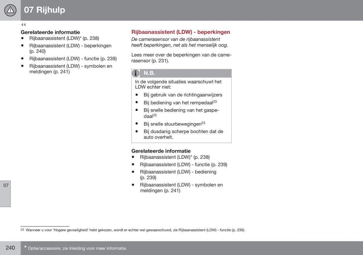 Volvo S60 II 2 handleiding / page 242