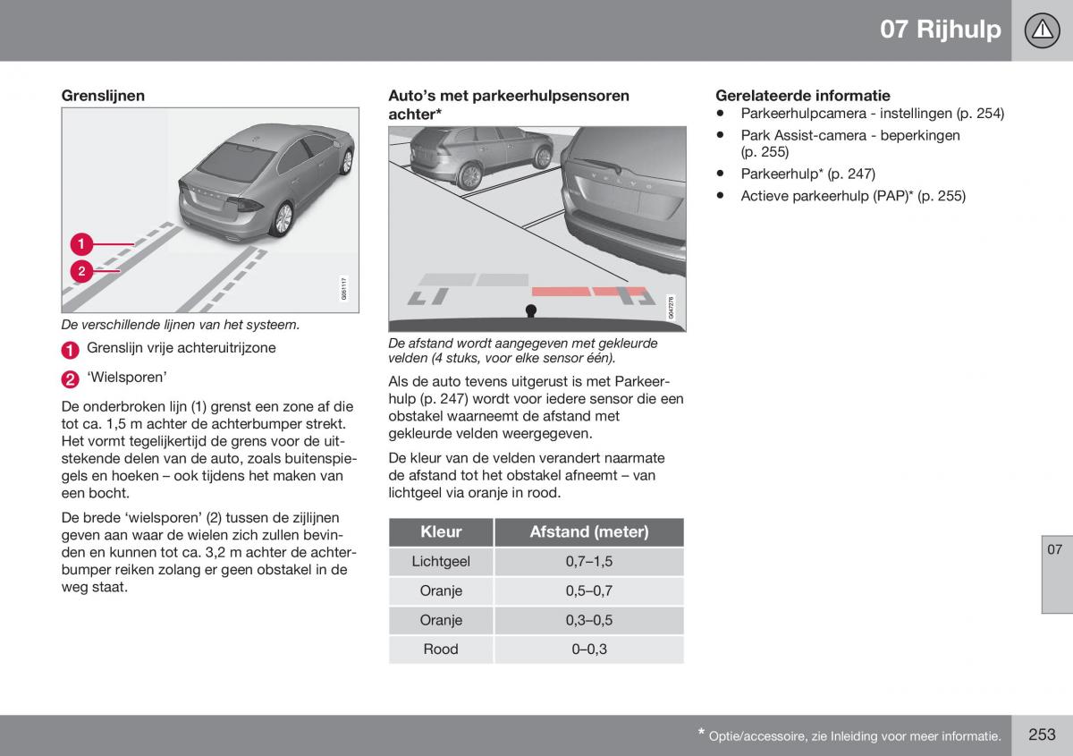 Volvo S60 II 2 handleiding / page 255