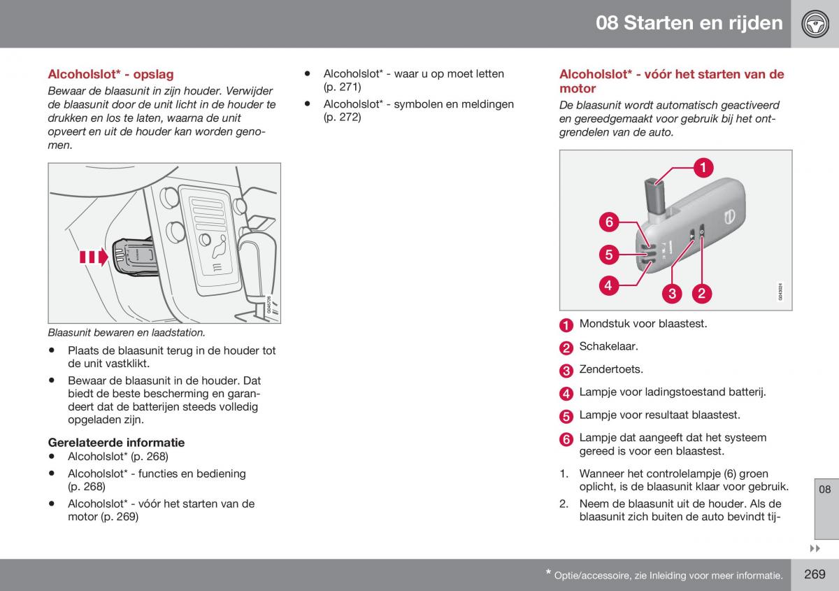 Volvo S60 II 2 handleiding / page 271