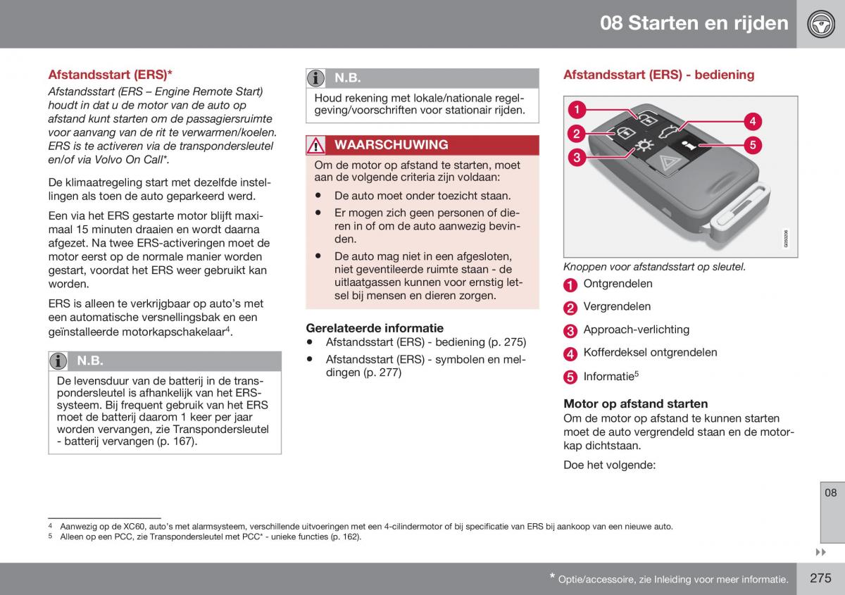 Volvo S60 II 2 handleiding / page 277