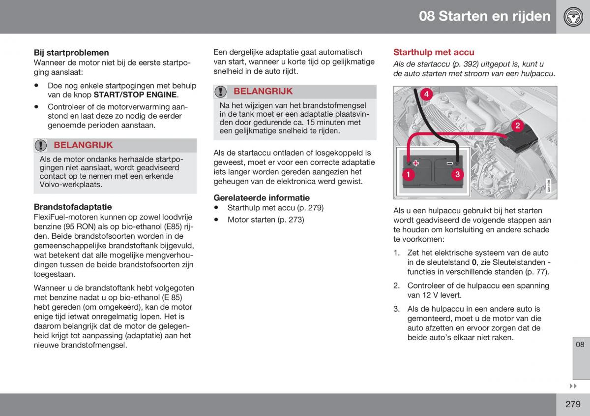 Volvo S60 II 2 handleiding / page 281