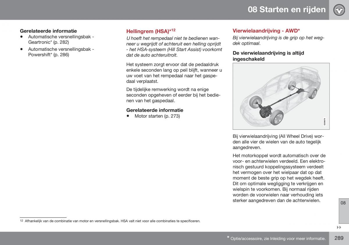 Volvo S60 II 2 handleiding / page 291