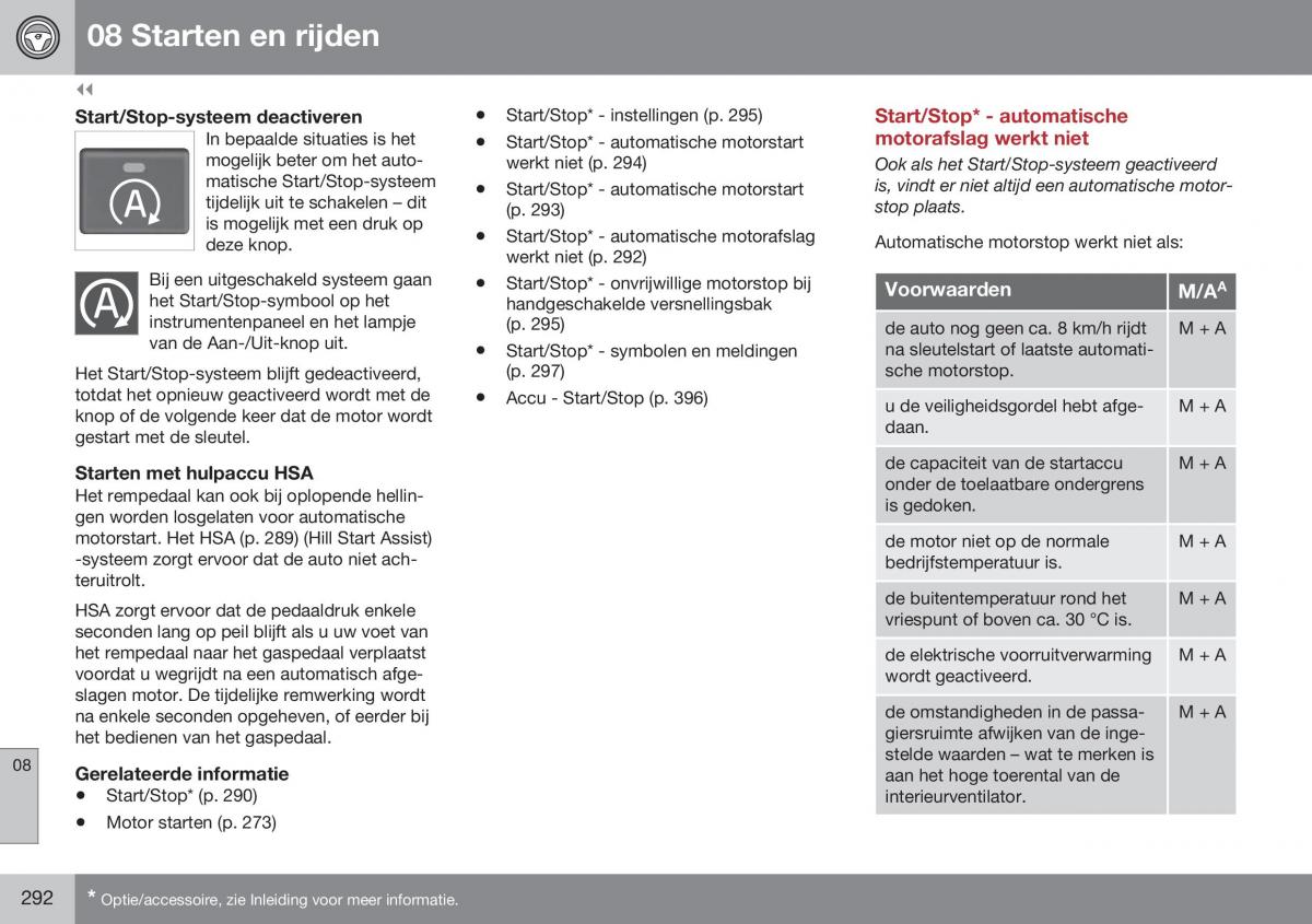 Volvo S60 II 2 handleiding / page 294