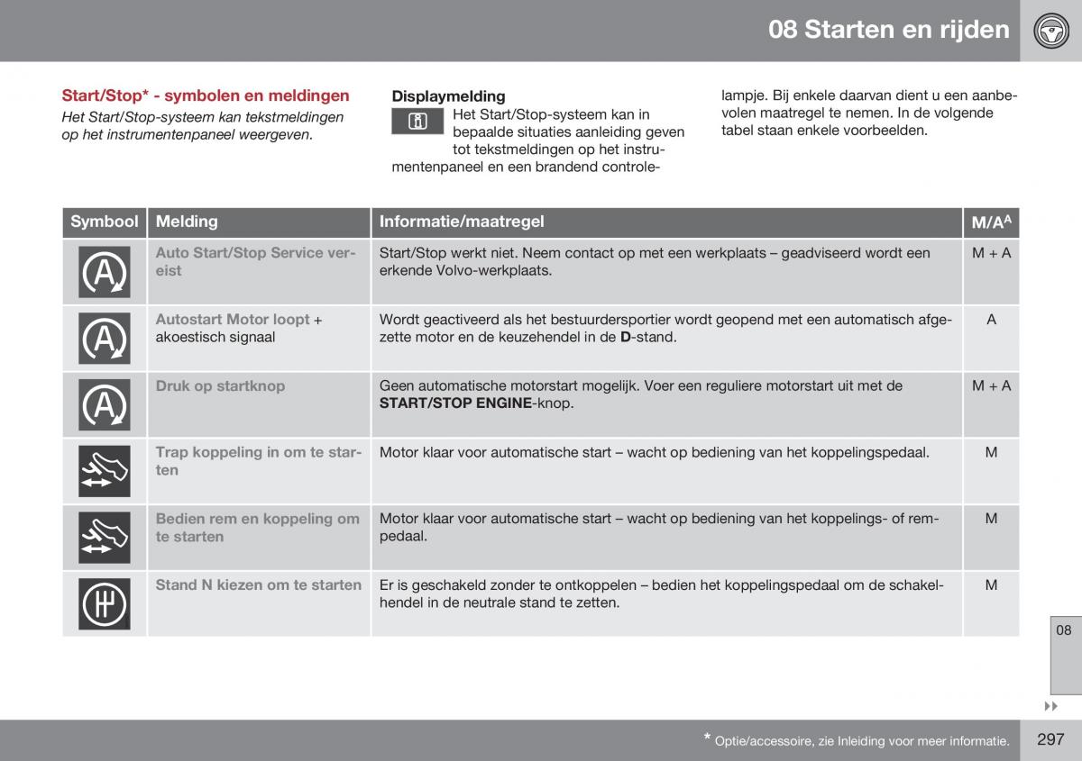 Volvo S60 II 2 handleiding / page 299