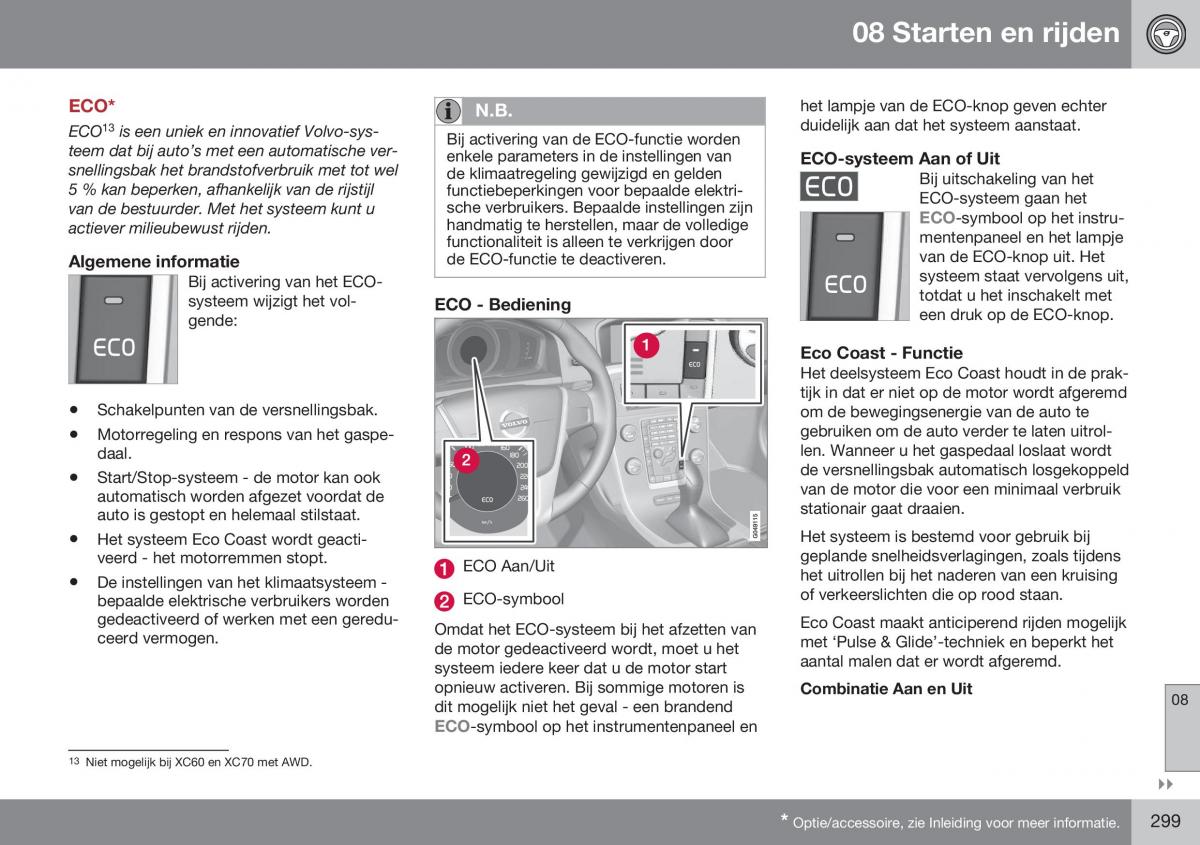 Volvo S60 II 2 handleiding / page 301