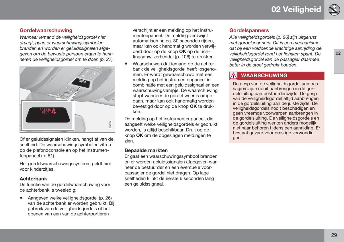 Volvo S60 II 2 handleiding / page 31