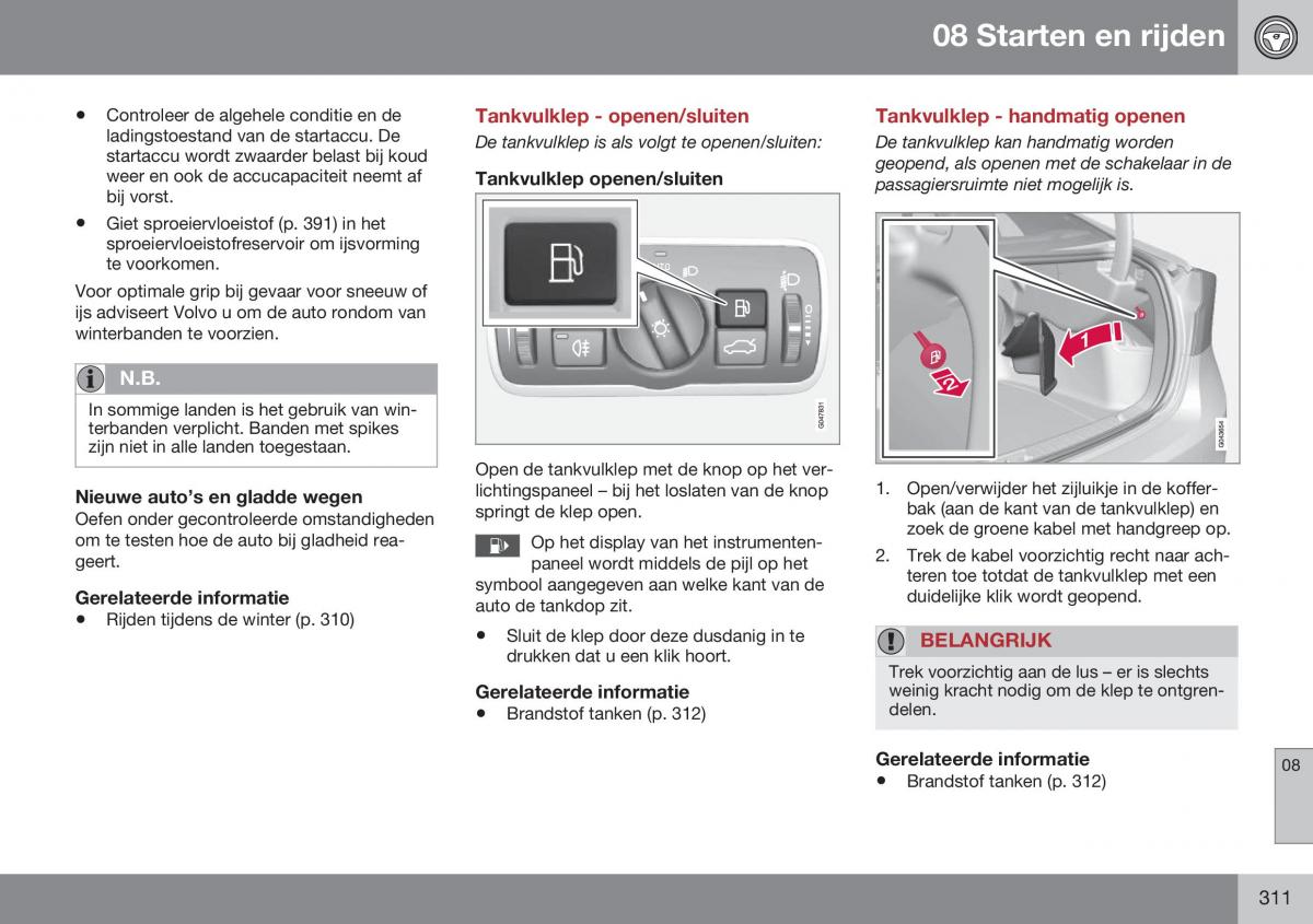 Volvo S60 II 2 handleiding / page 313