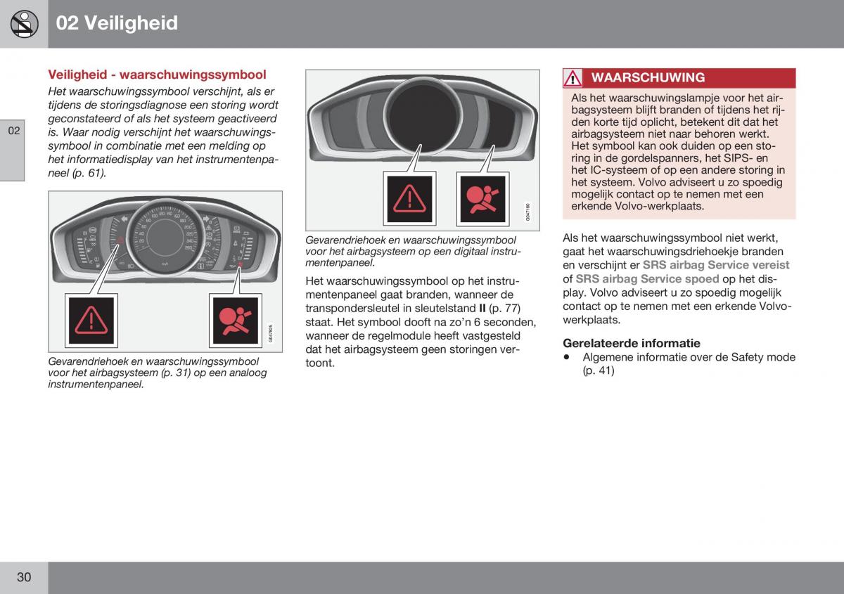 Volvo S60 II 2 handleiding / page 32