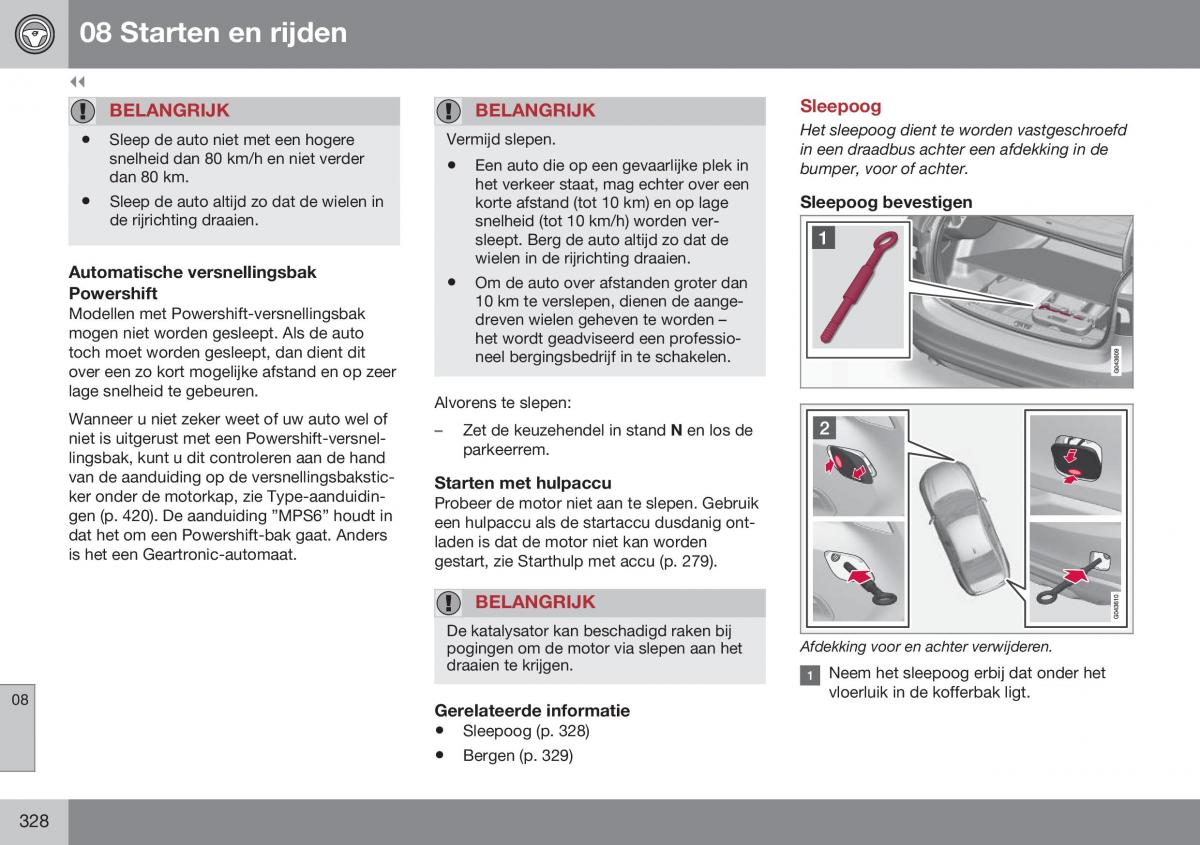 Volvo S60 II 2 handleiding / page 330