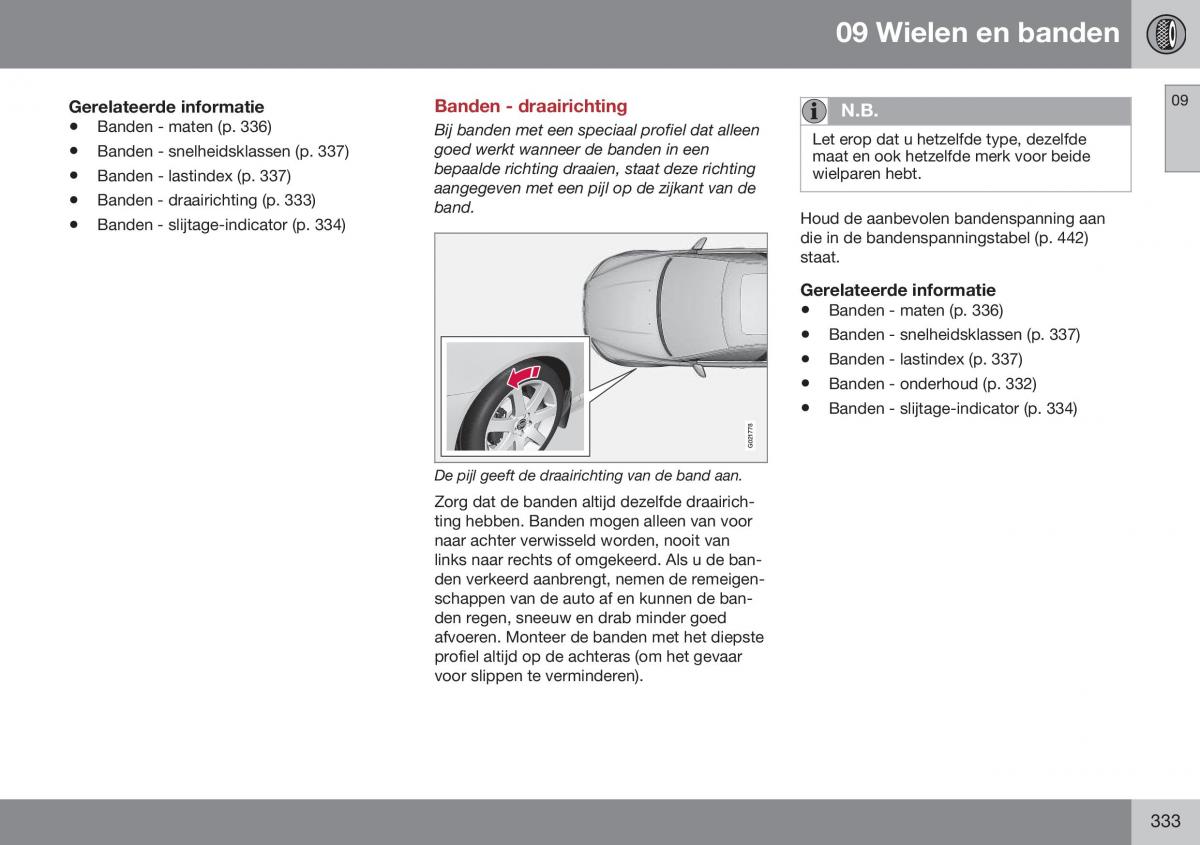 Volvo S60 II 2 handleiding / page 335