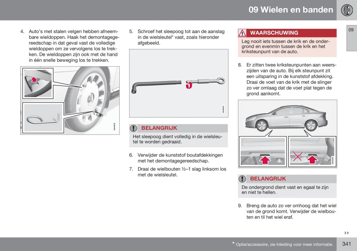 Volvo S60 II 2 handleiding / page 343