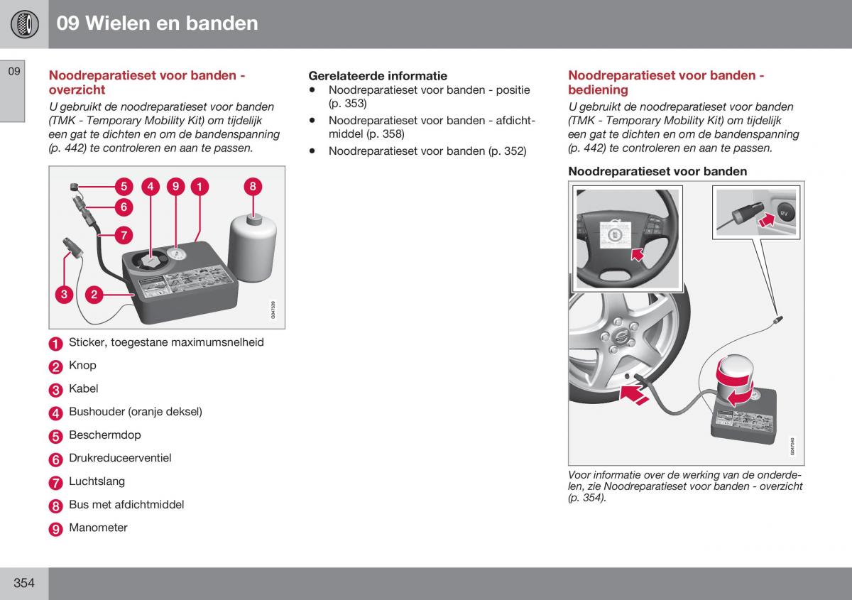 Volvo S60 II 2 handleiding / page 356