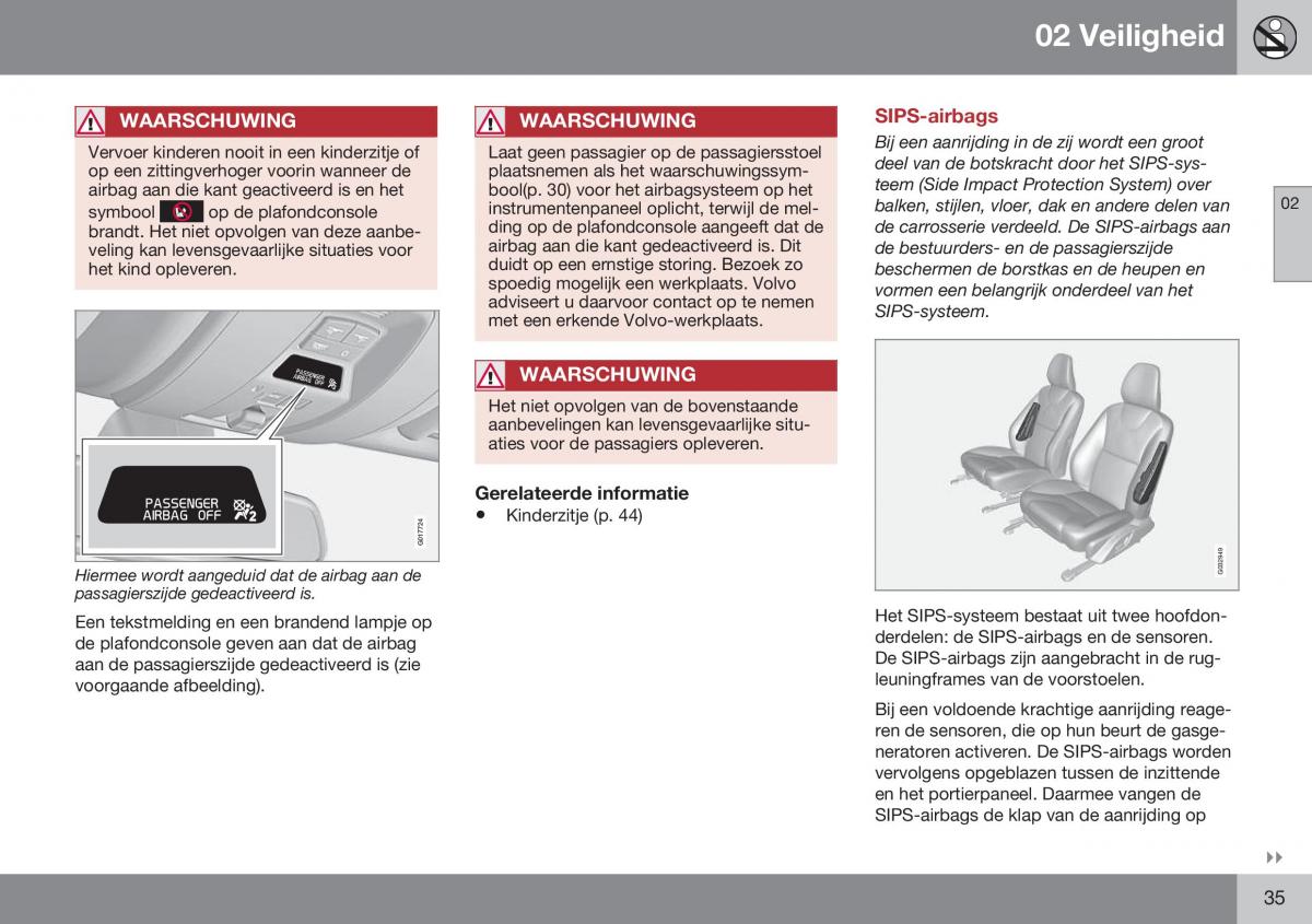 Volvo S60 II 2 handleiding / page 37