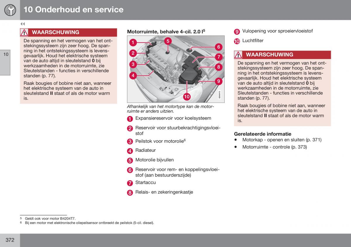 Volvo S60 II 2 handleiding / page 374