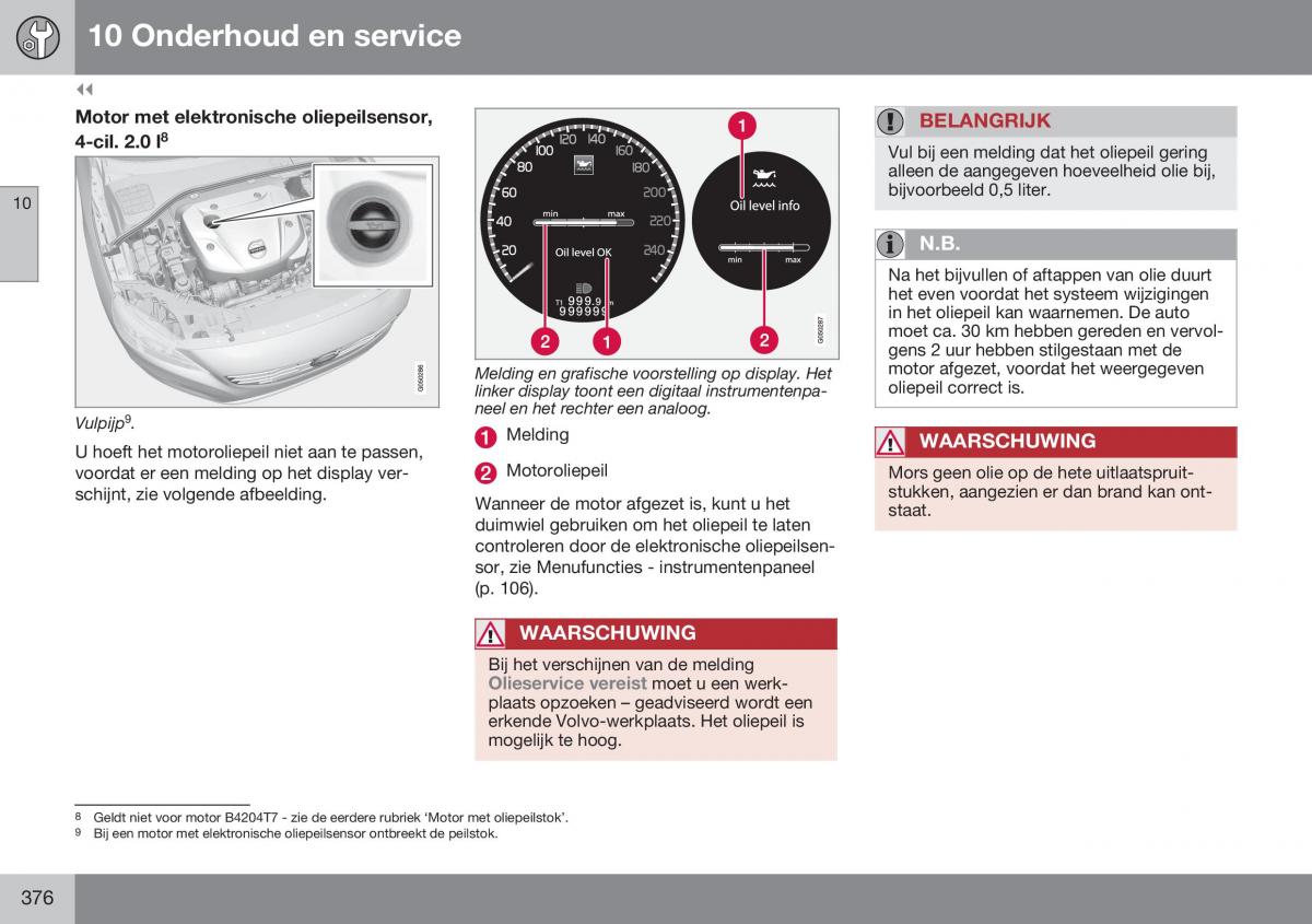 Volvo S60 II 2 handleiding / page 378